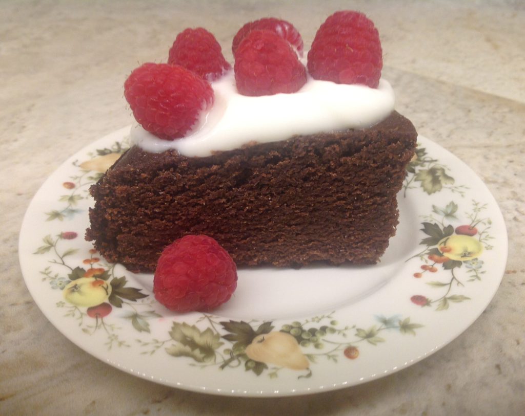 Coconut Flour Chocolate Cake