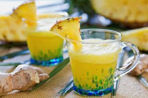 Ginger pineapple punch