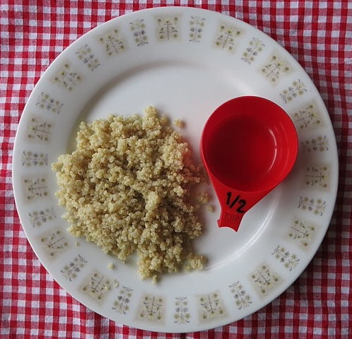 Cooked Quinoa - 1/2 cup