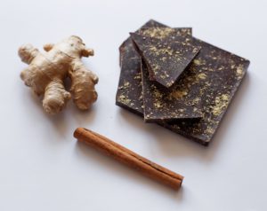 Dark Chocolate, Ginger and Cinnamon
