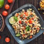 Black Bean and Quinoa salad