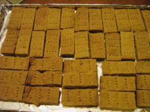 Old Fashioned Shortbread made into bars.