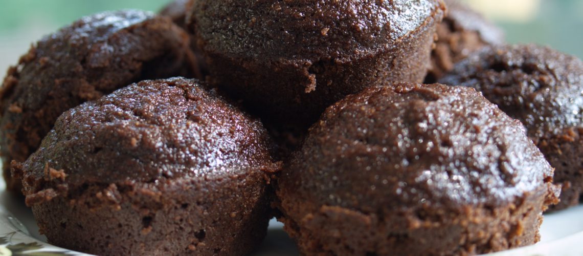 Cupcake Brownies <br /> <i>with coconut flour</i>