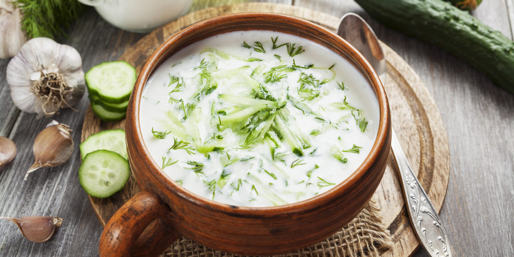 Fresh & Cool Cucumber Soup