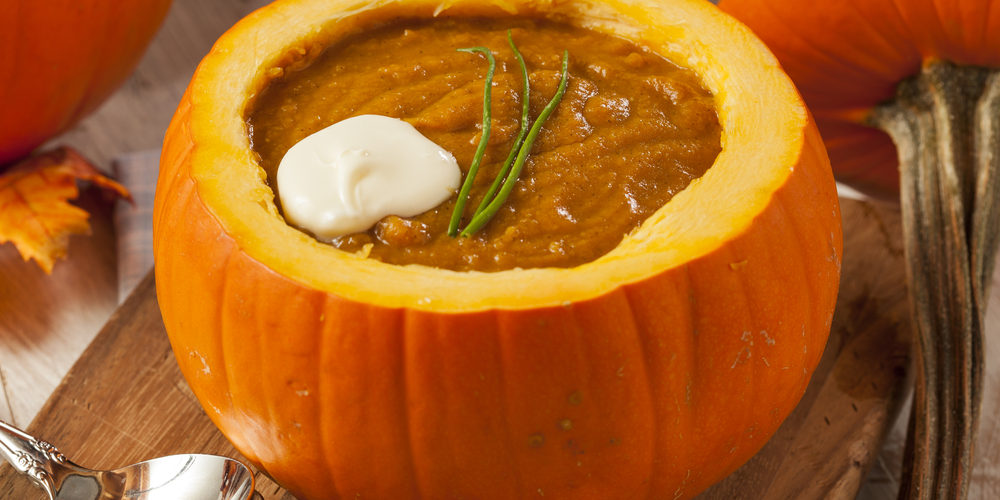 Harvest Time Pumpkin Soup