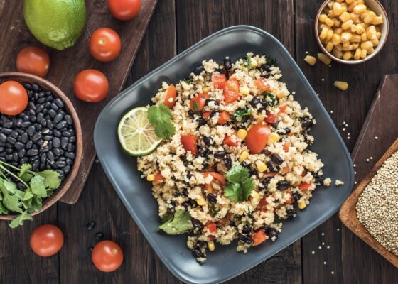 Grains & Beans Salads:<br><em>Complete Meals for at Home or on the Move</em>